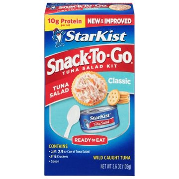 StarKist Snack-To-Go Snack To-Go Tuna Salad Kit, 3.6 oz