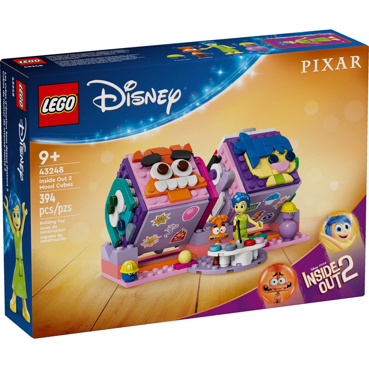 LEGO Disney Pixar Inside Out 2 Mood Cubes Set; image 2 of 2