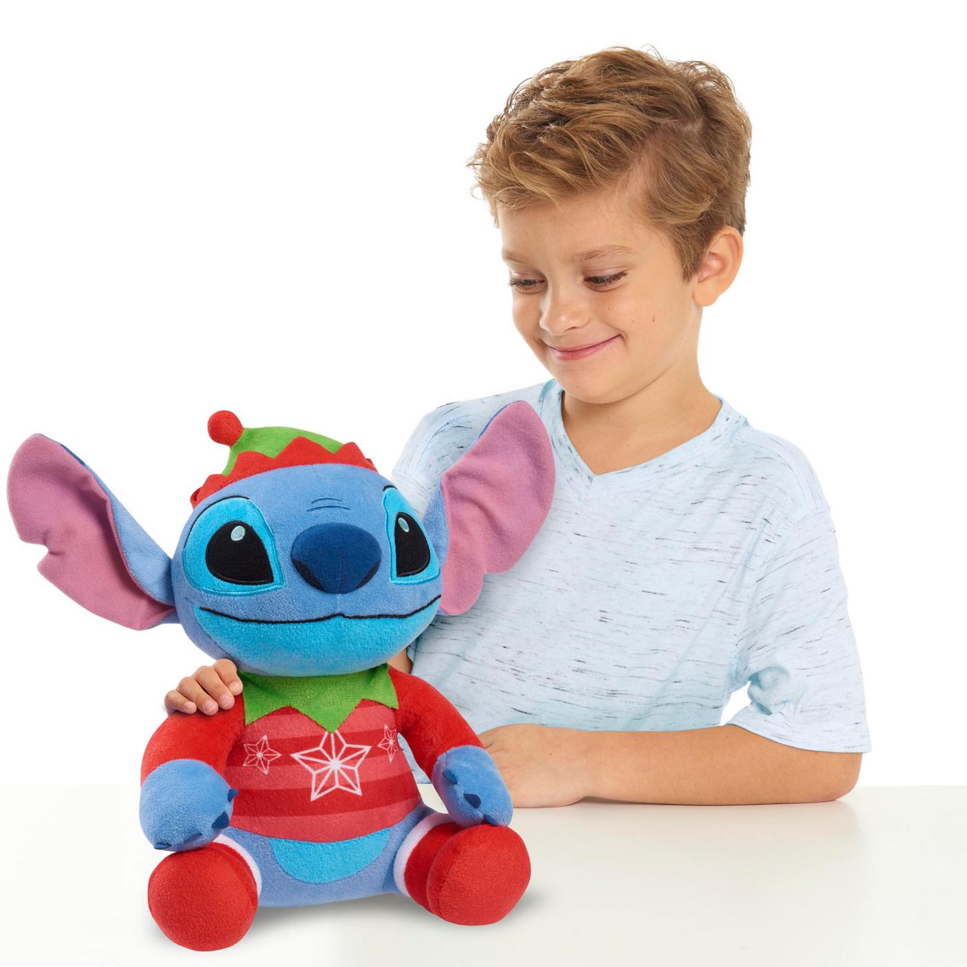 Disney Stitch Elf Christmas Plush; image 2 of 3