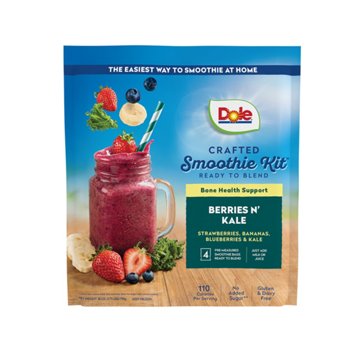 Dole Crafted Smoothie Kit - Berries N' Kale, 28 oz
