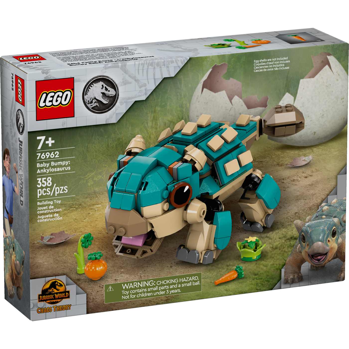 LEGO Jurassic World Baby Bumpy: Ankylosaurus Set; image 2 of 2