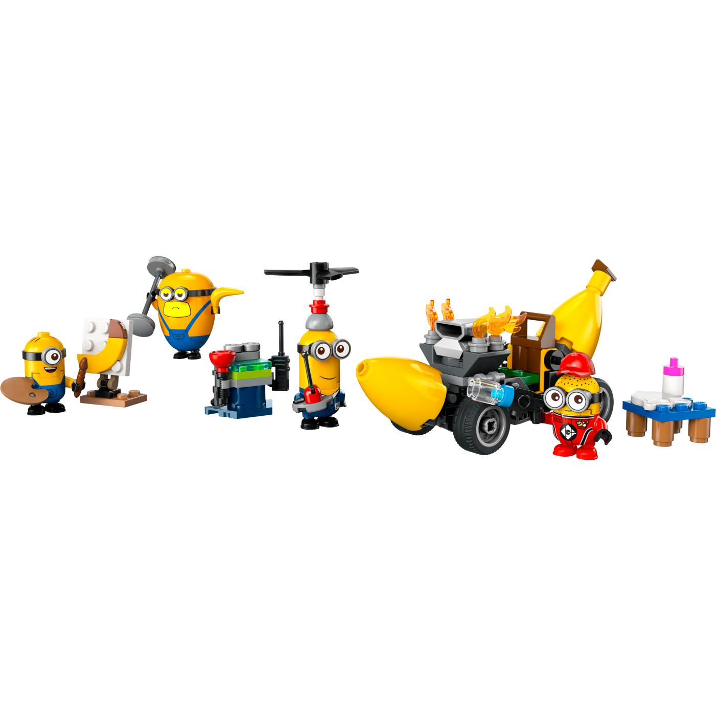 LEGO Despicable Me 4 Minions & Banana Car Set; image 1 of 2