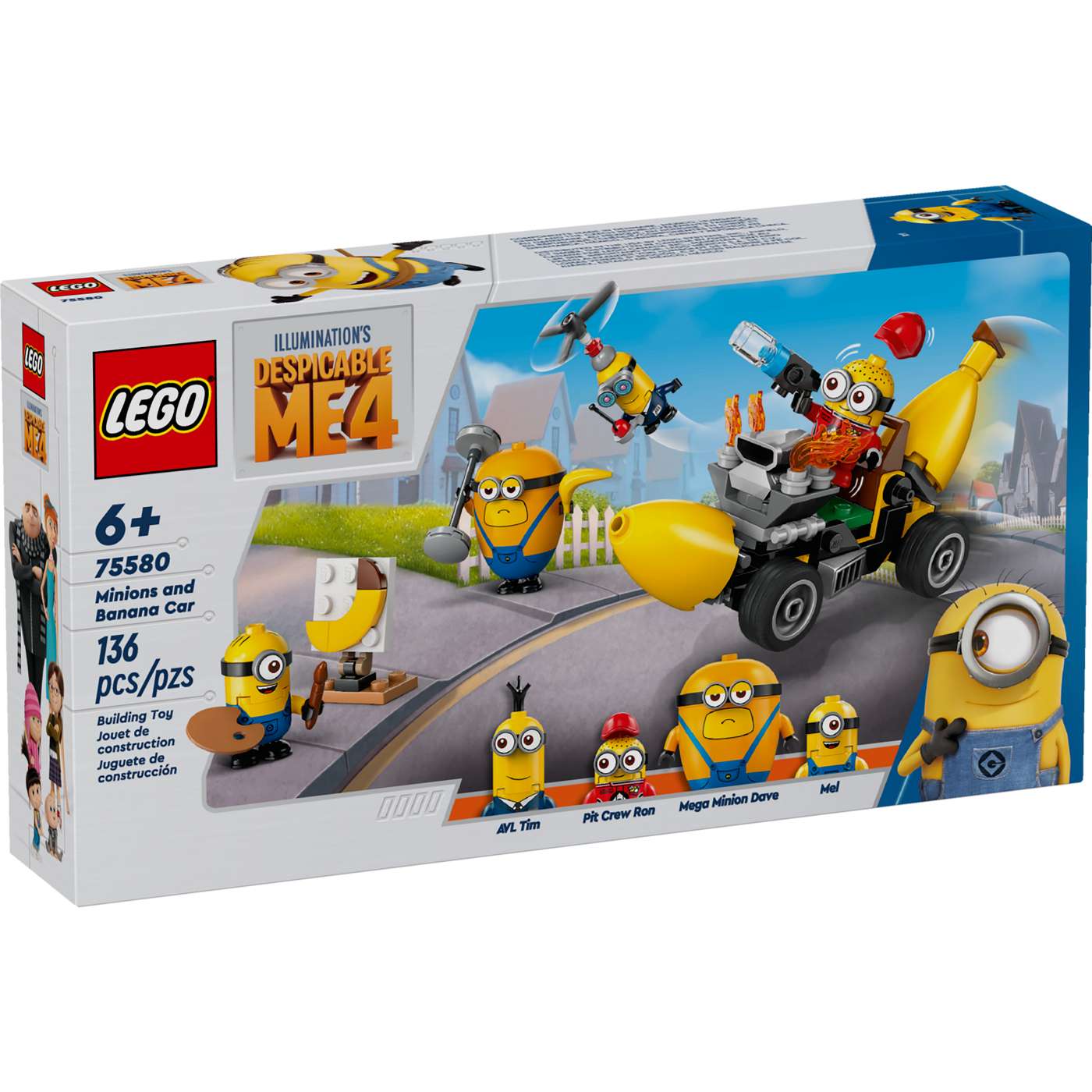 LEGO Despicable Me 4 Minions & Banana Car Set; image 2 of 2