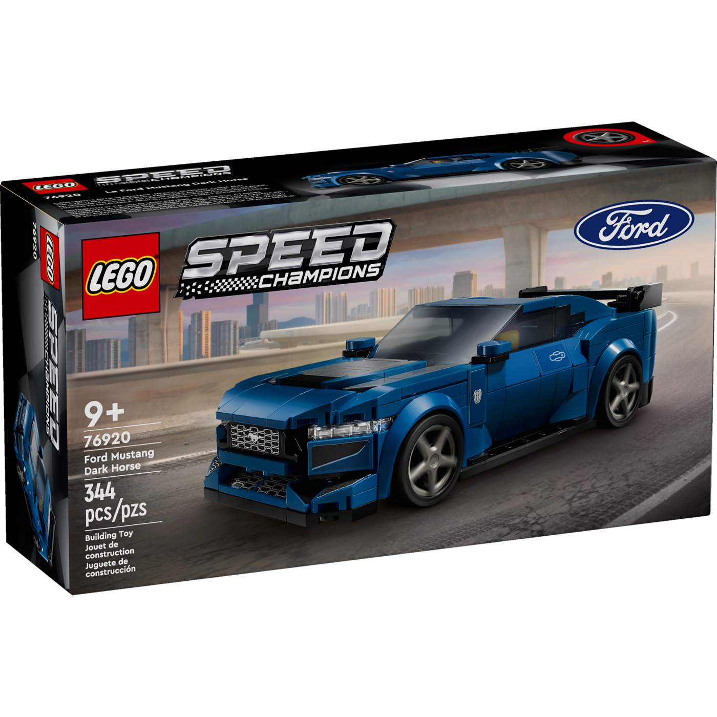 LEGO Speed Champions Ford Mustang Dark Horse Set; image 2 of 2