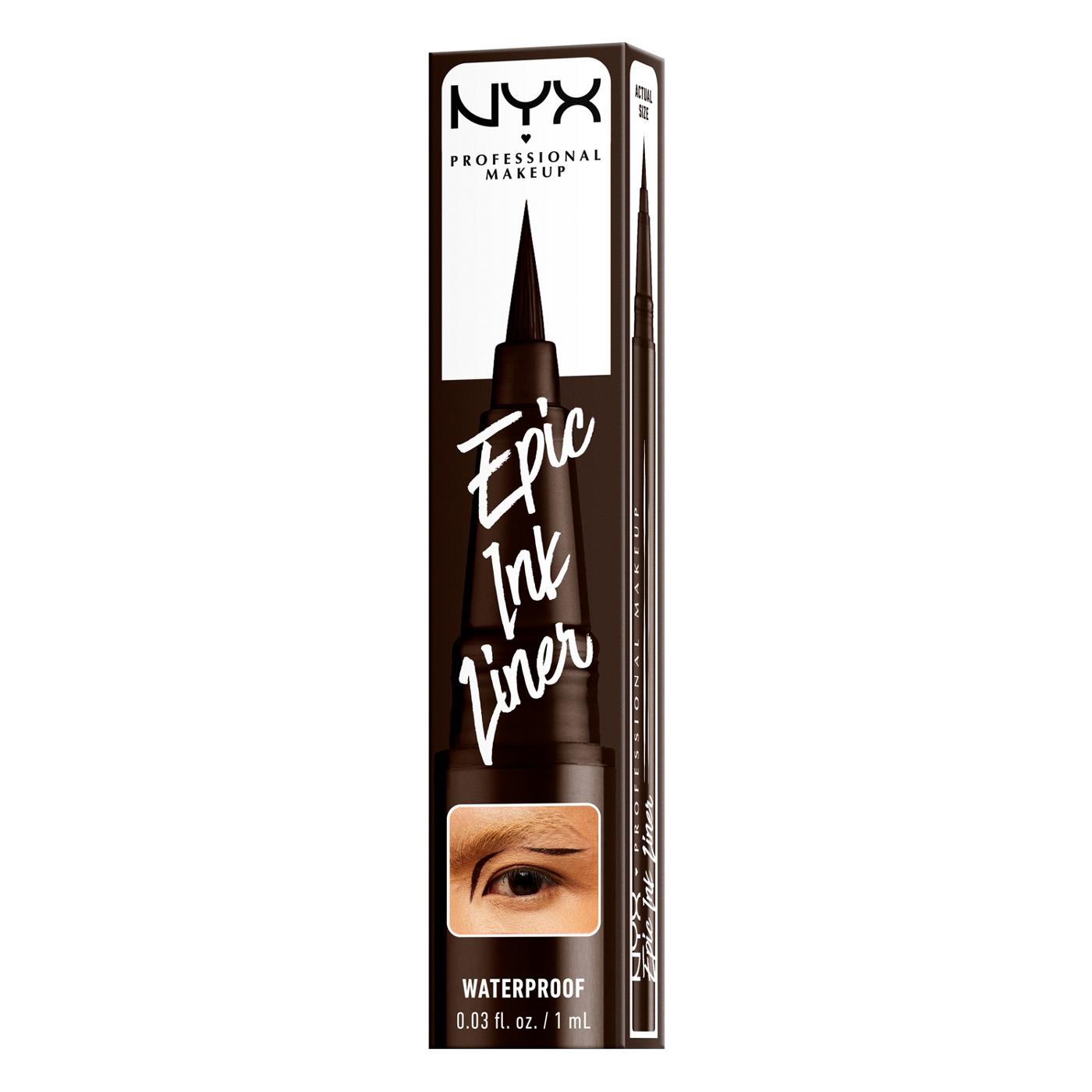 NYX Epic Ink Liner - Dark Chocolate; image 1 of 5