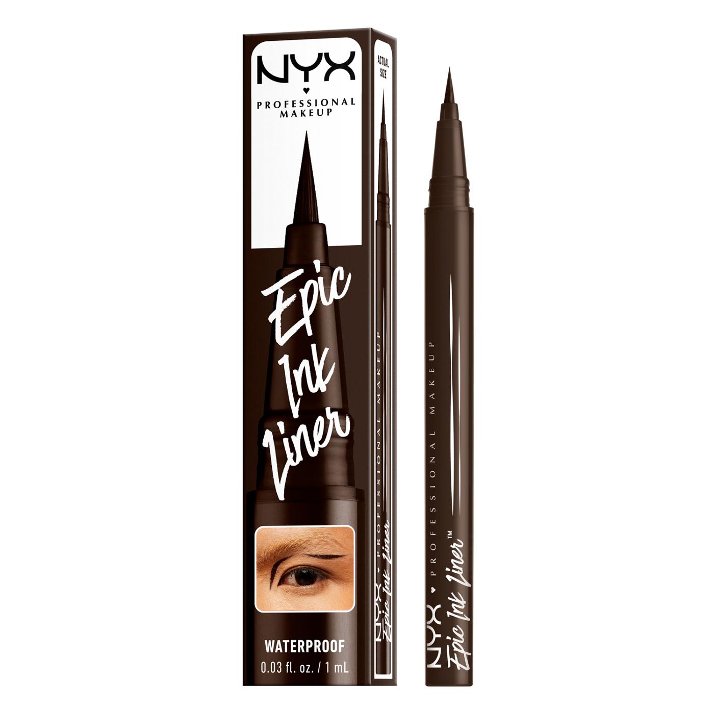 NYX Epic Ink Liner - Dark Chocolate; image 2 of 5