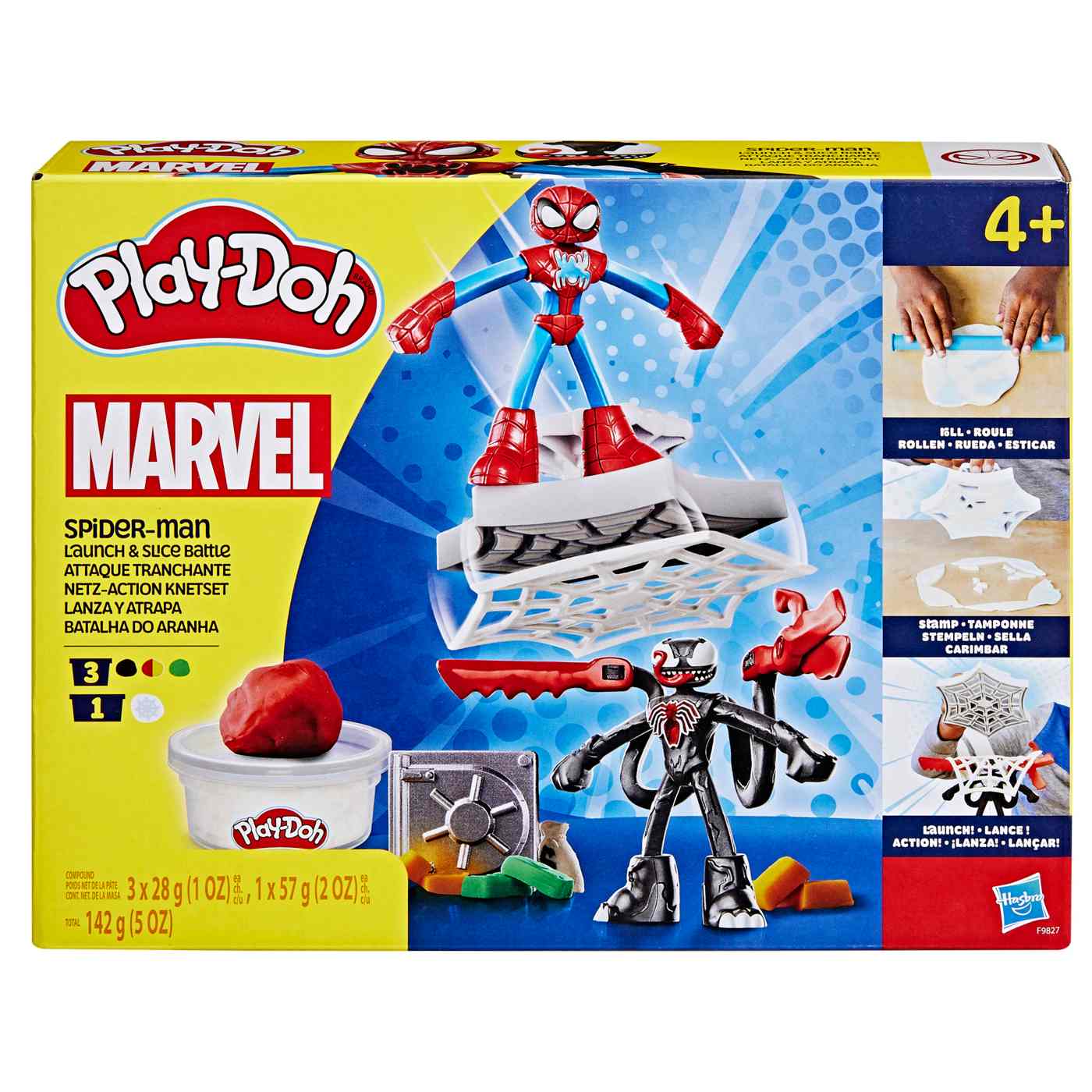 Play-Doh Marvel Spider-Man Launch & Slice Battle; image 1 of 4