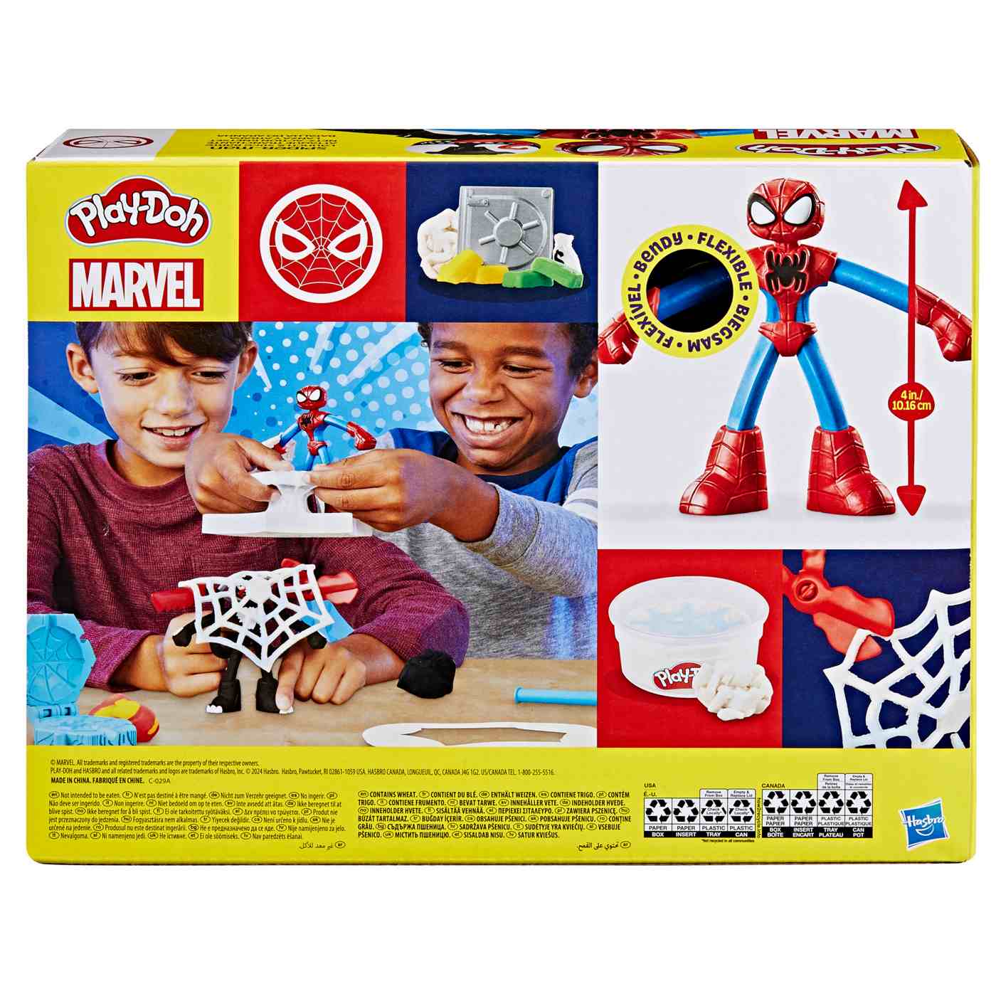 Play-Doh Marvel Spider-Man Launch & Slice Battle; image 2 of 4