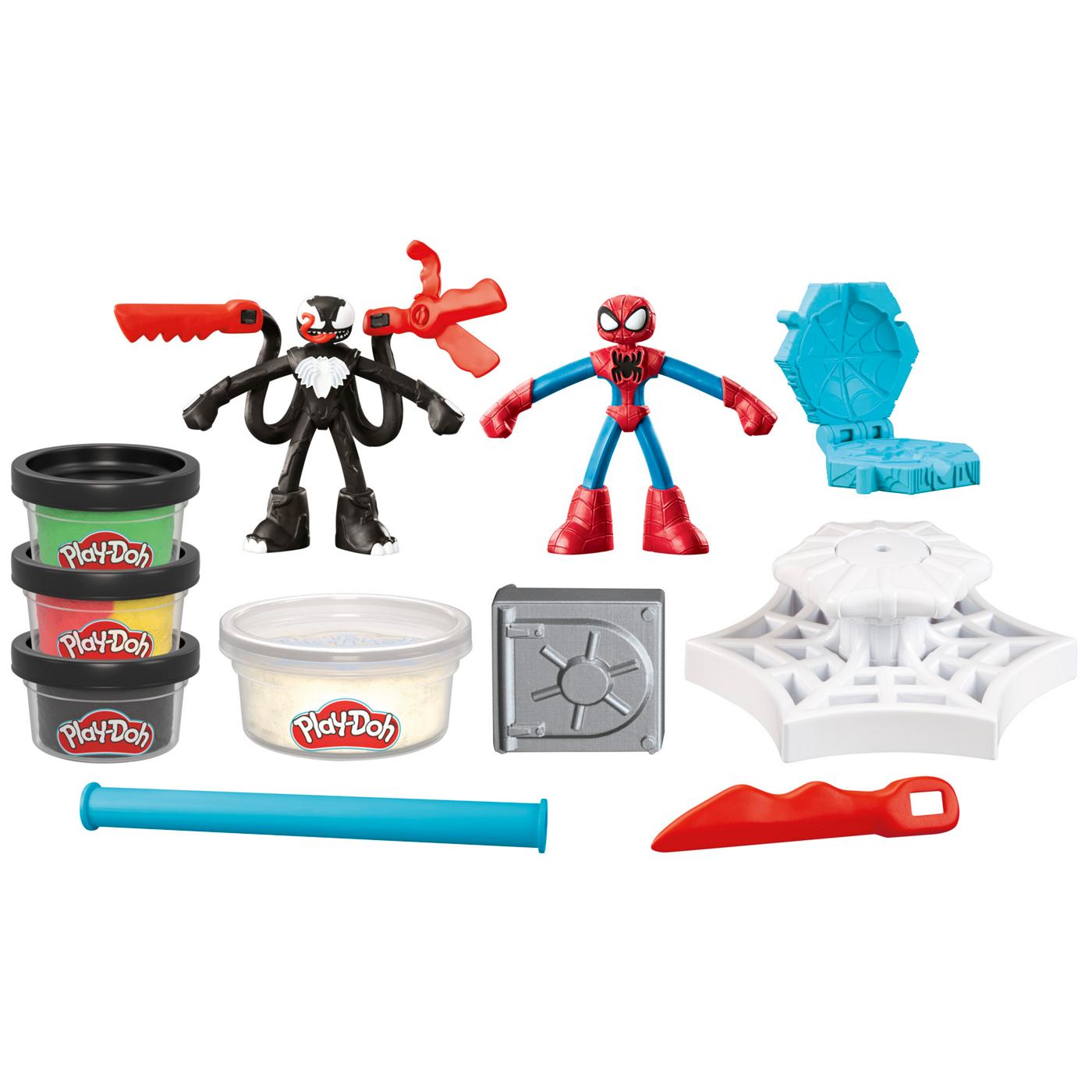 Play-Doh Marvel Spider-Man Launch & Slice Battle; image 3 of 4