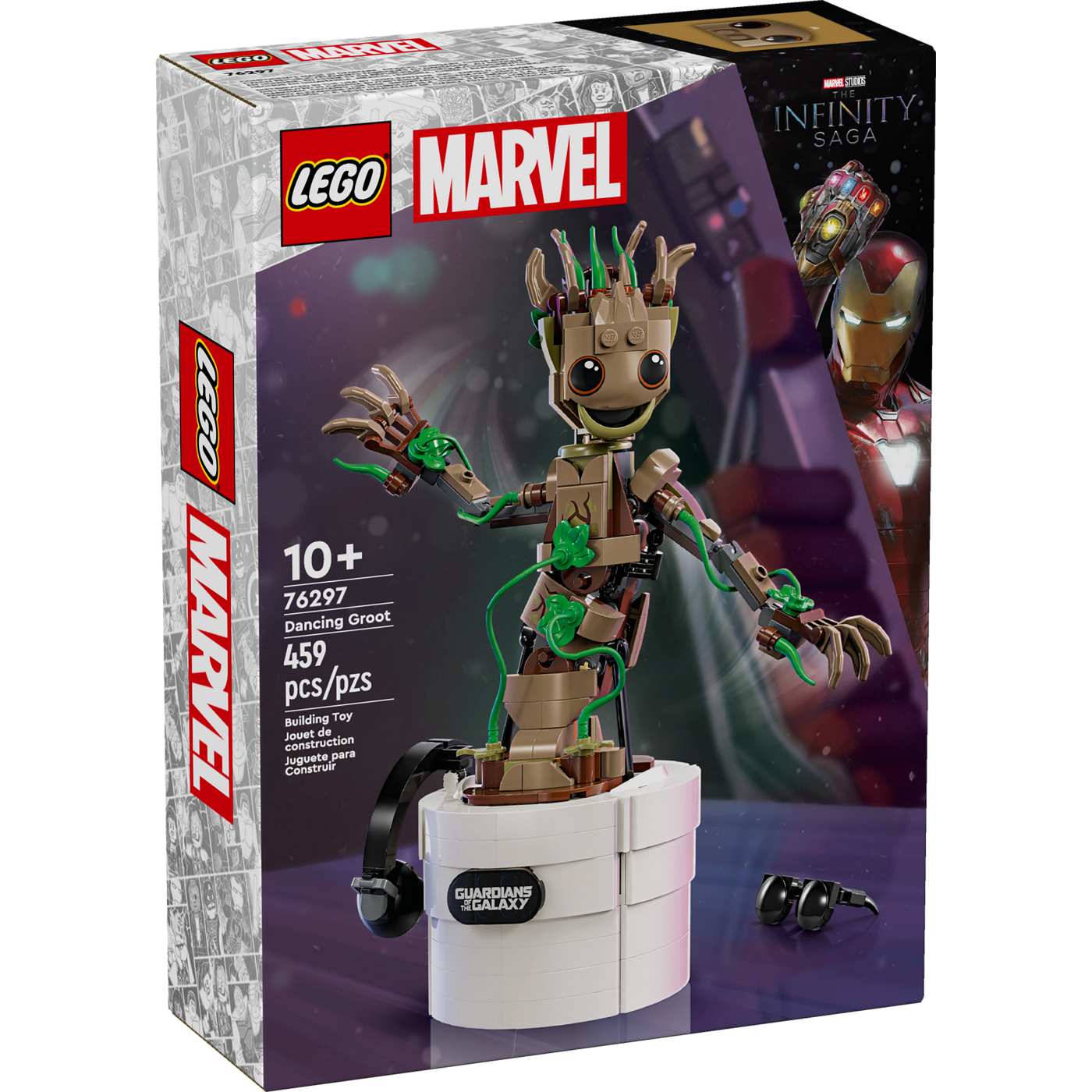 LEGO Marvel Dancing Groot Set; image 2 of 2