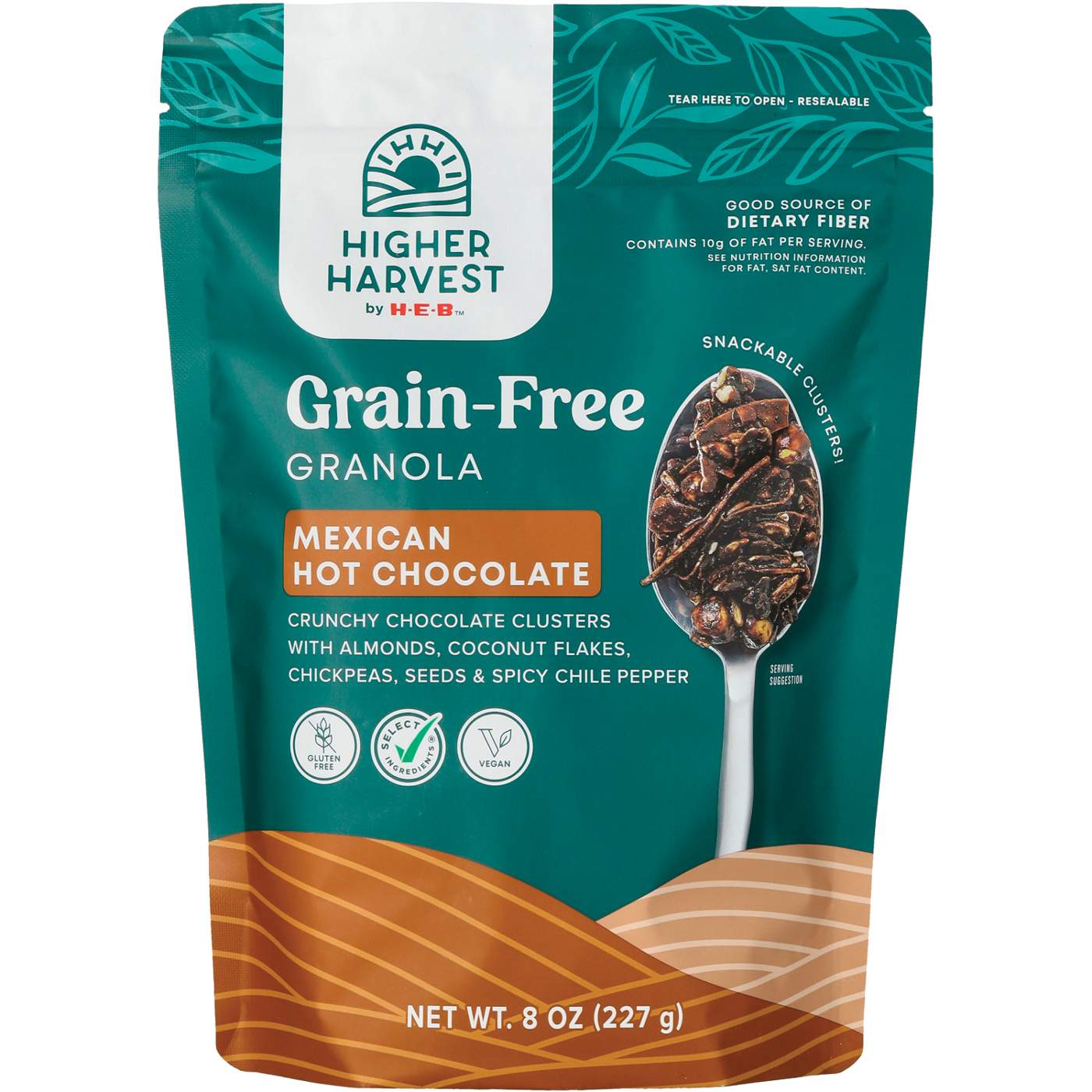 Higher Harvest by H-E-B Grain-Free Granola - Mexican Hot Chocolate; image 1 of 4