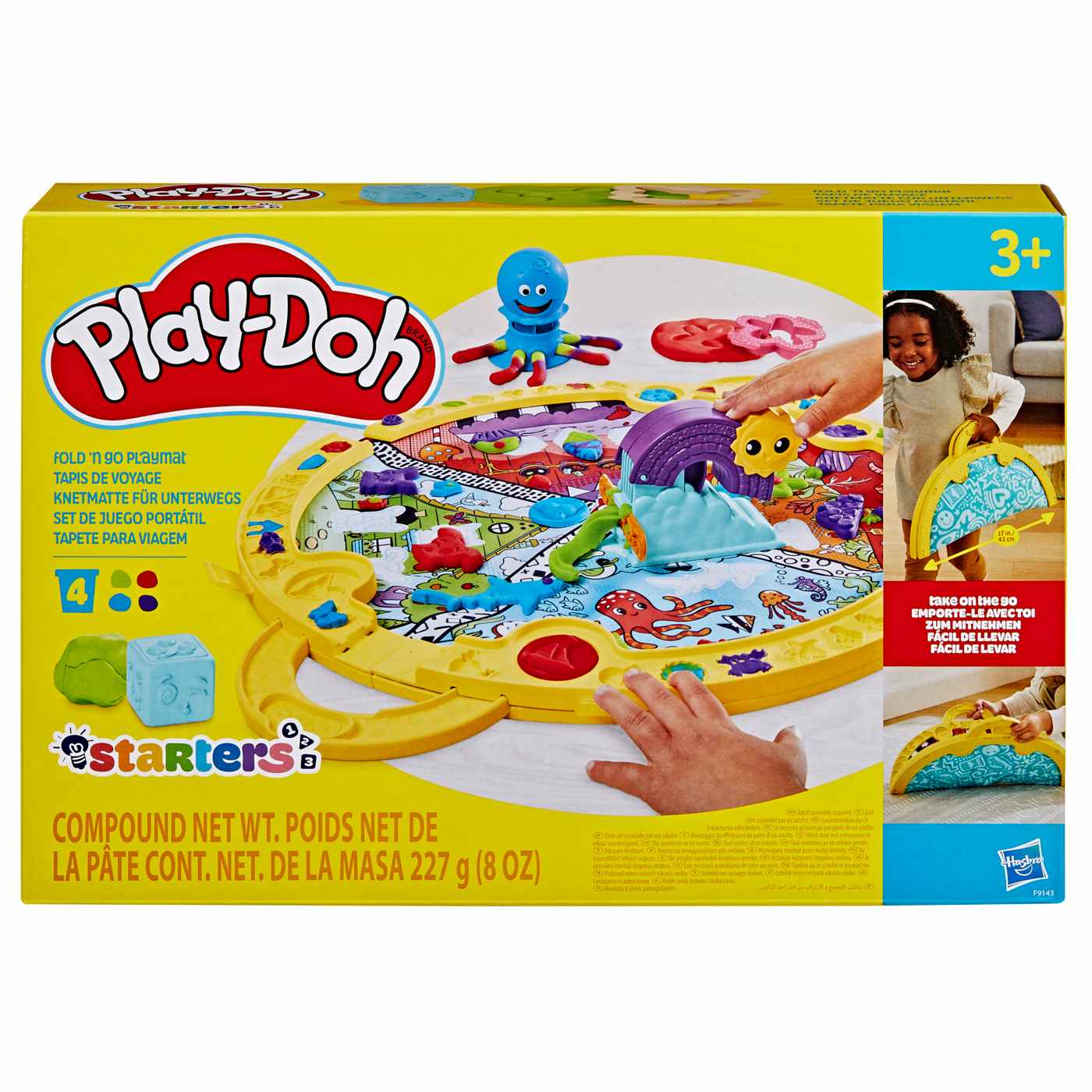 Play-Doh Fold 'N Go Playmat Starter Set; image 1 of 5