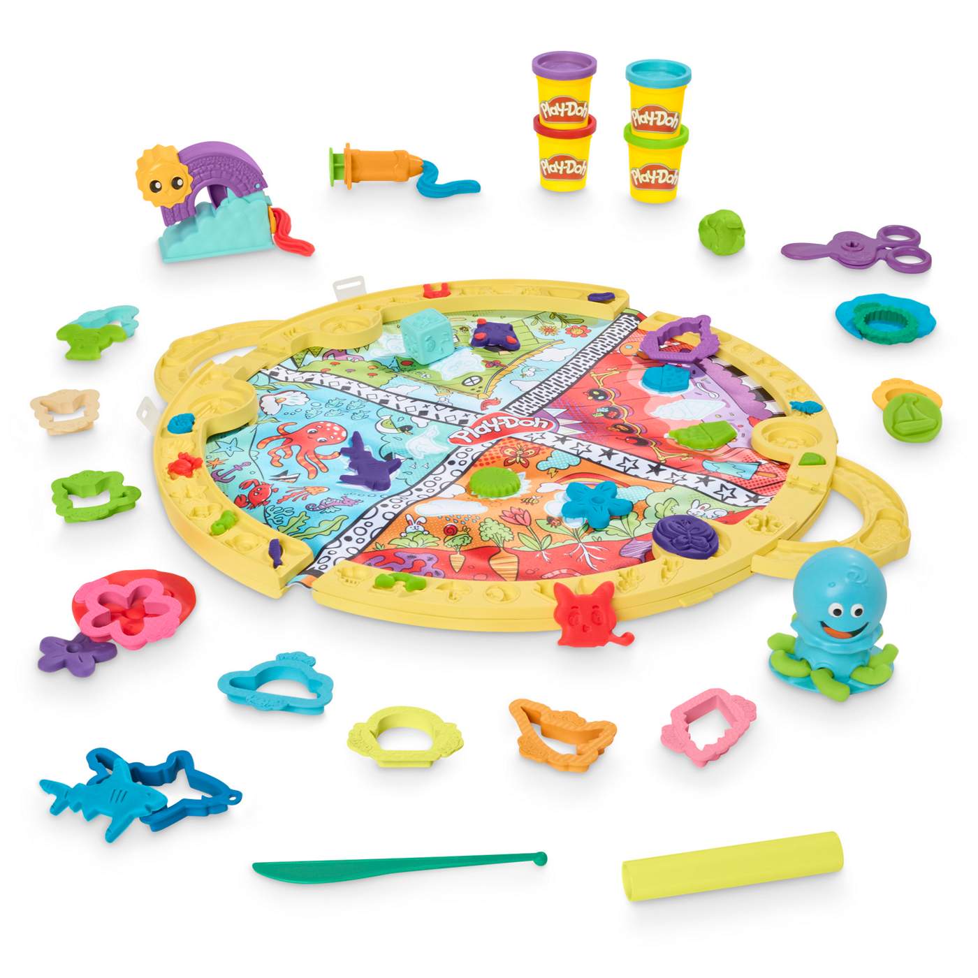 Play-Doh Fold 'N Go Playmat Starter Set; image 4 of 5