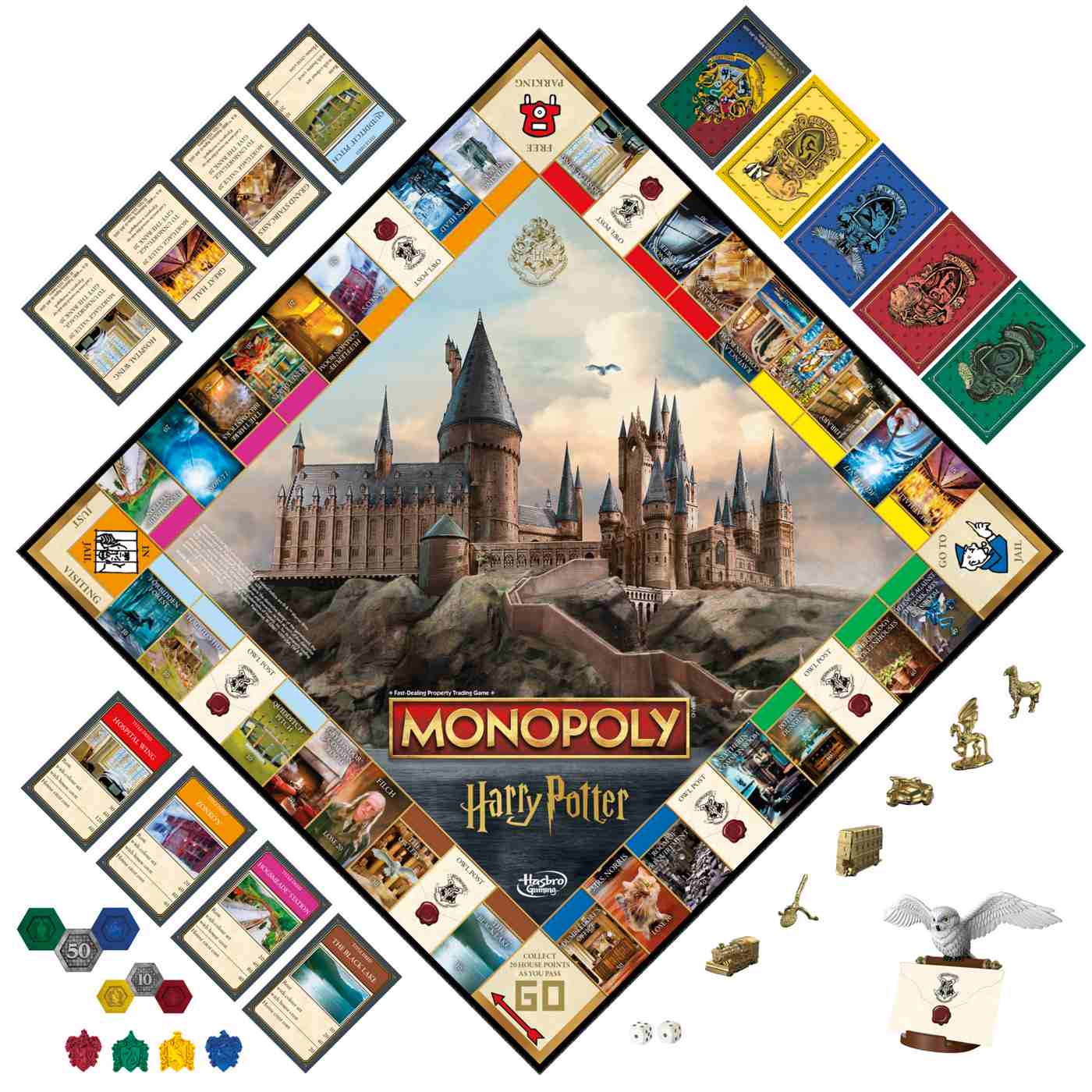 Monopoly Harry Potter Edition Board Game; image 3 of 4