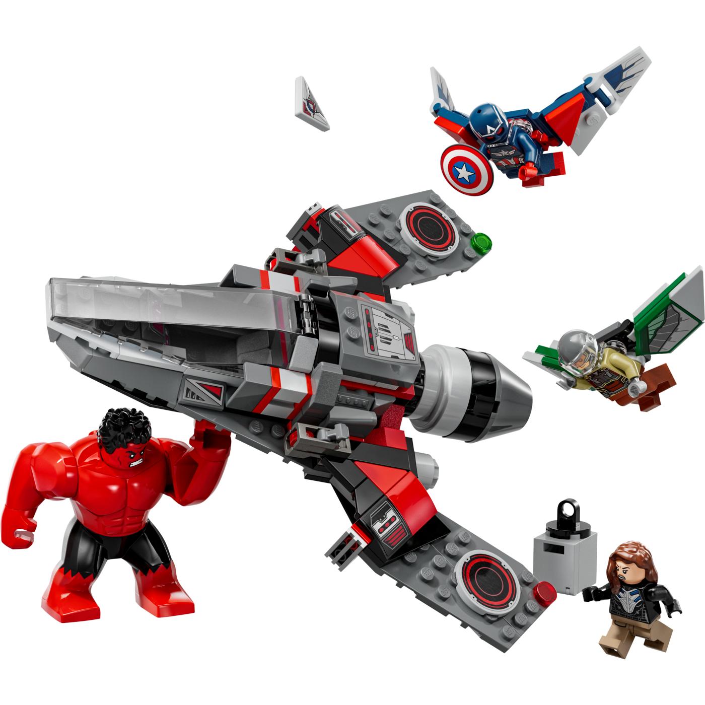 LEGO Marvel Captain America vs. Red Hulk Battle Set; image 1 of 2