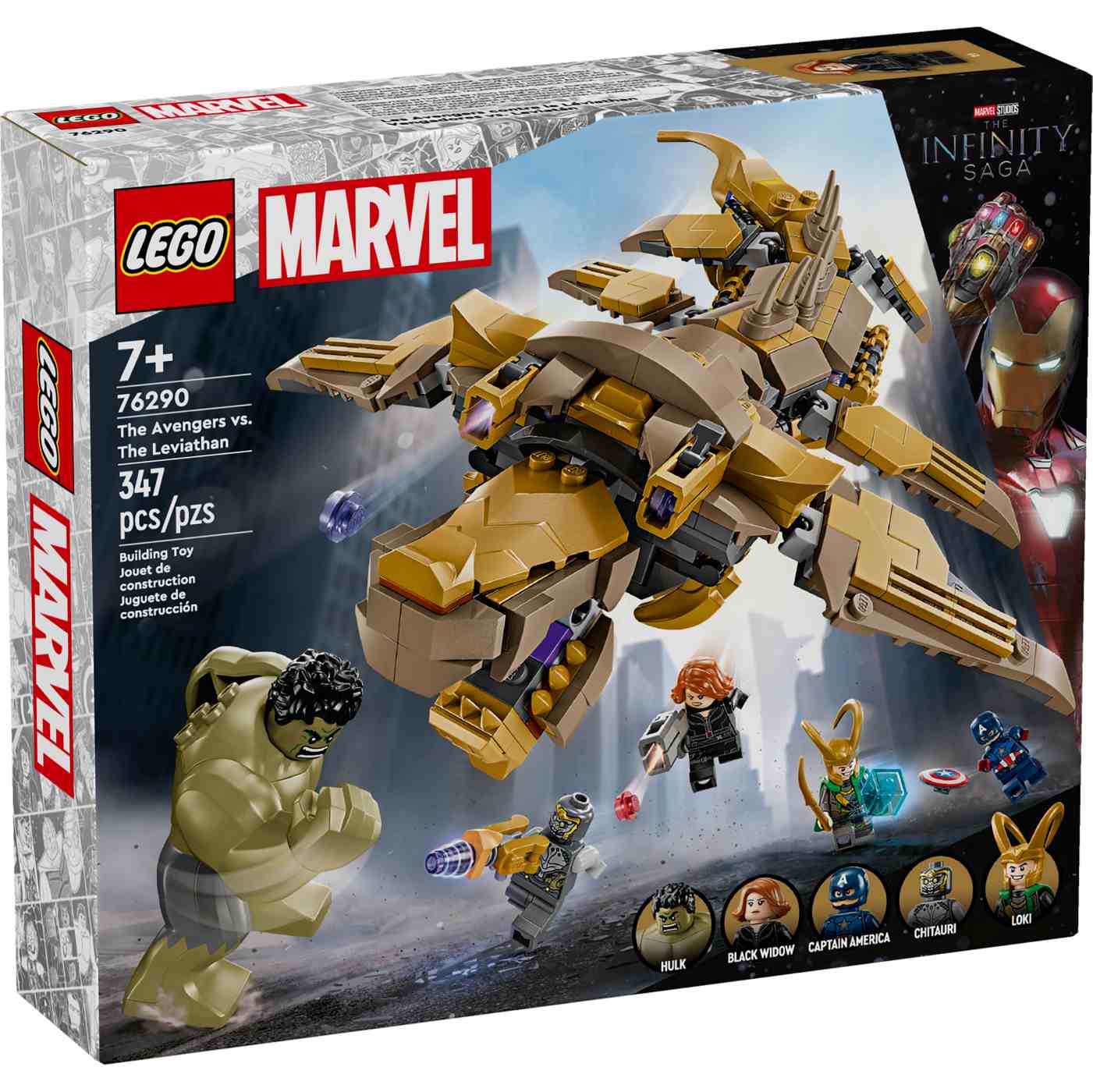 LEGO Marvel The Avengers vs. The Leviathan Set; image 2 of 2