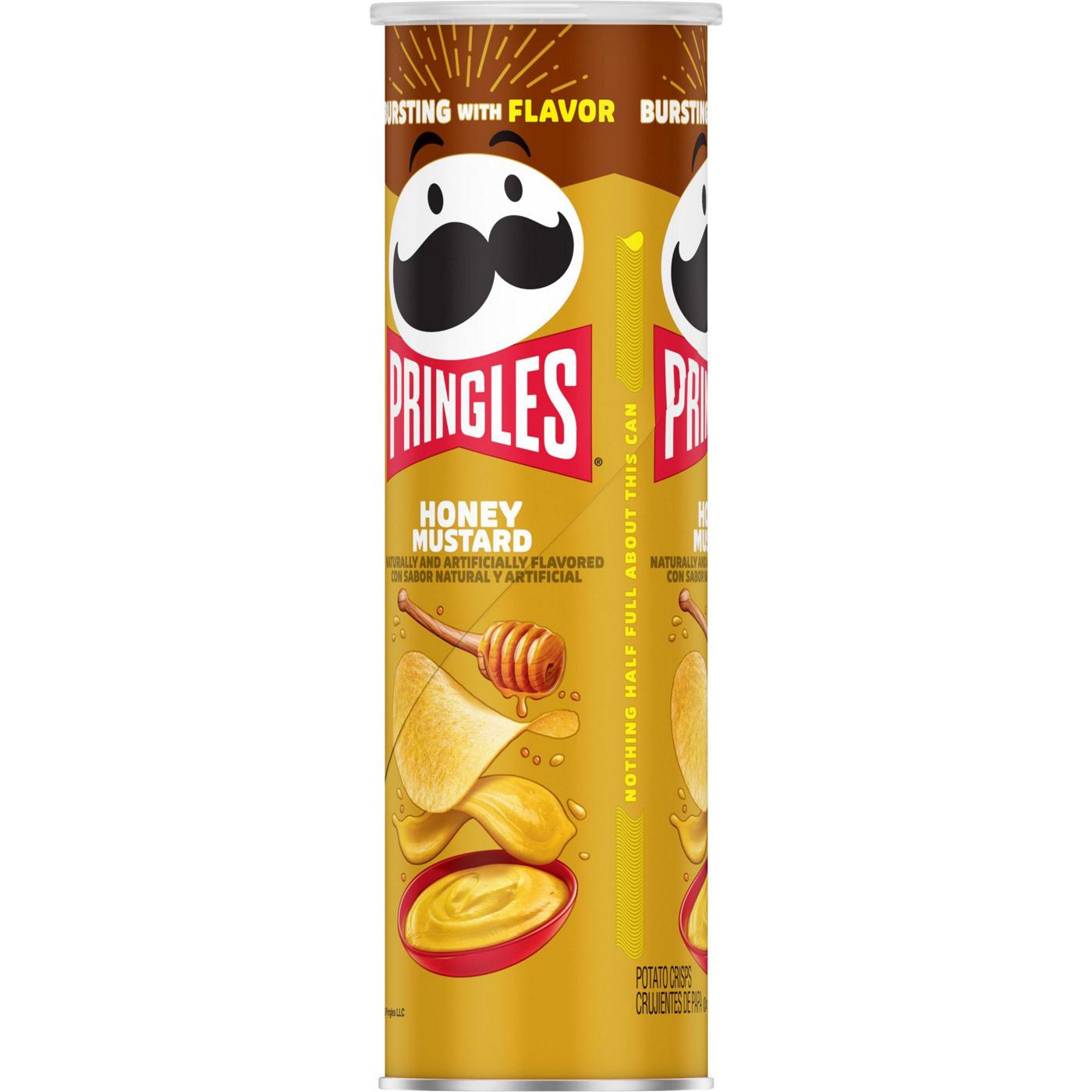 Pringles Honey Mustard Potato Crisps Chips; image 2 of 4