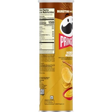 Pringles Honey Mustard Potato Crisps Chips