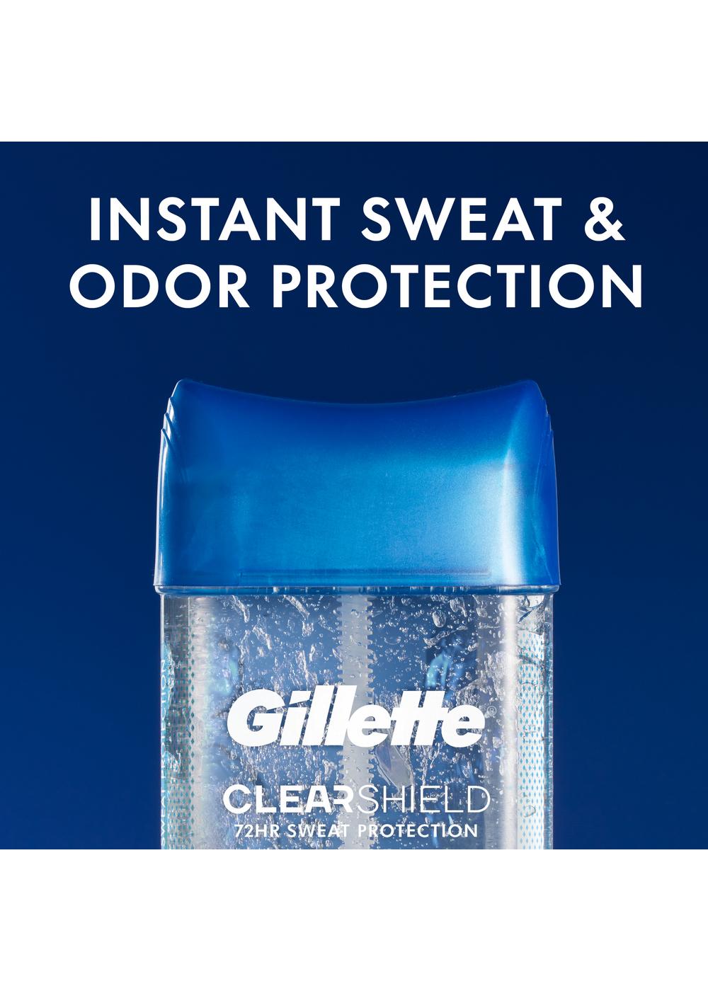 Gillette Clear Shield Antiperspirant Deodorant Gel - Tropical Breeze; image 6 of 6