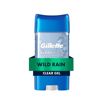 Gillette Clear Shield Gel Antiperspirant Deodorant - Wild Rain