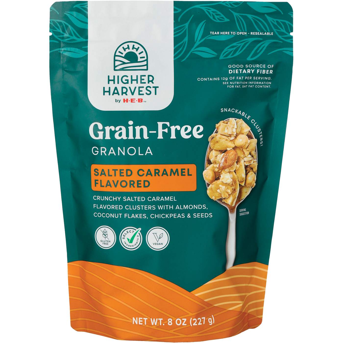 Higher Harvest by H-E-B Grain-Free Granola - Salted Caramel; image 1 of 6