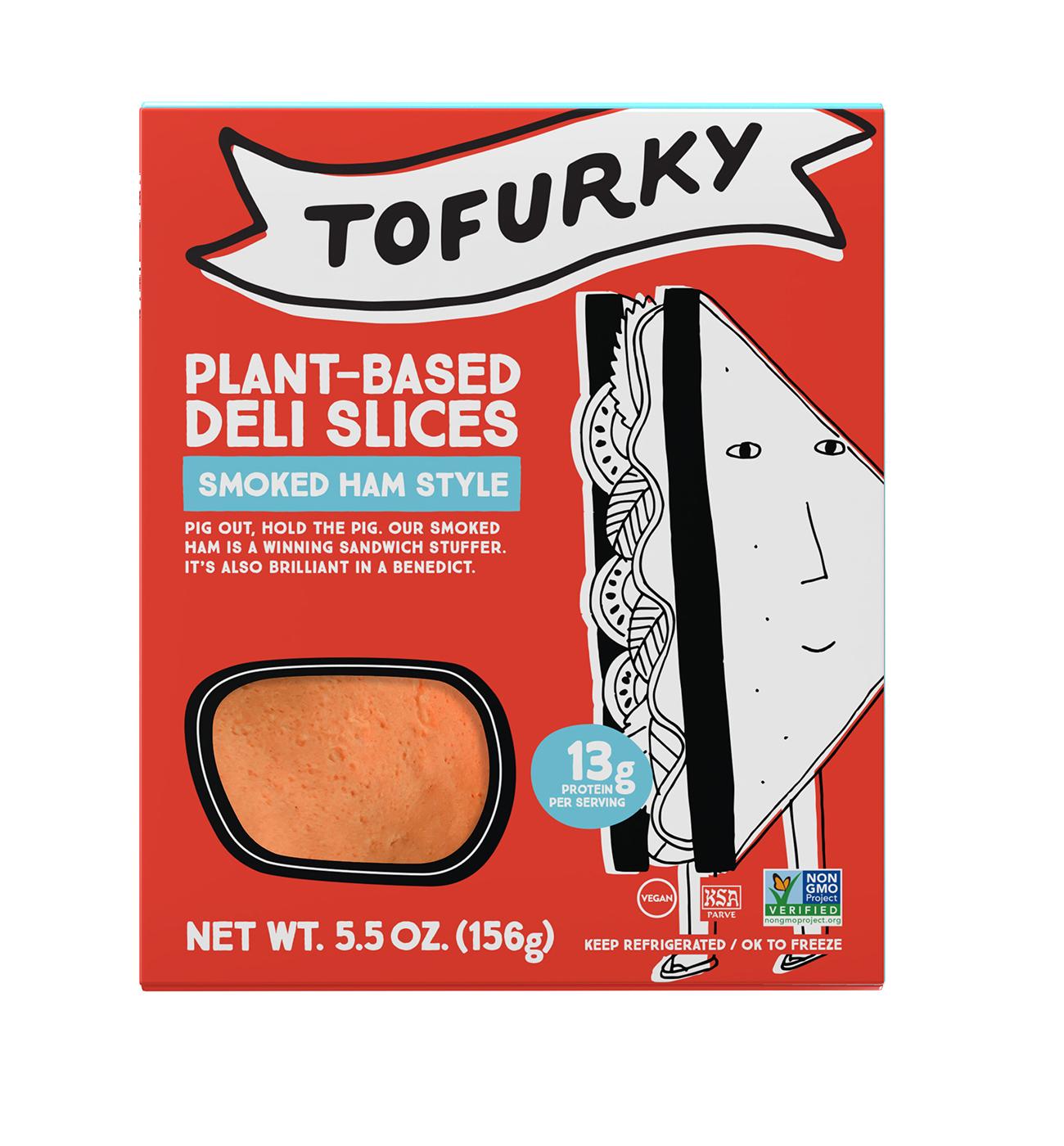 Tofurky Smoked Ham Style Plant-Based Deli Slices; image 1 of 2