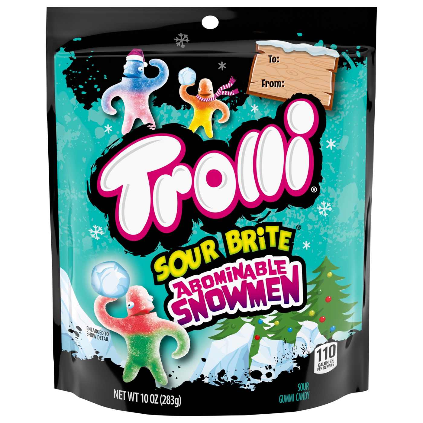 Trolli Sour Brite Abominable Snowmen Holiday Candy; image 1 of 3