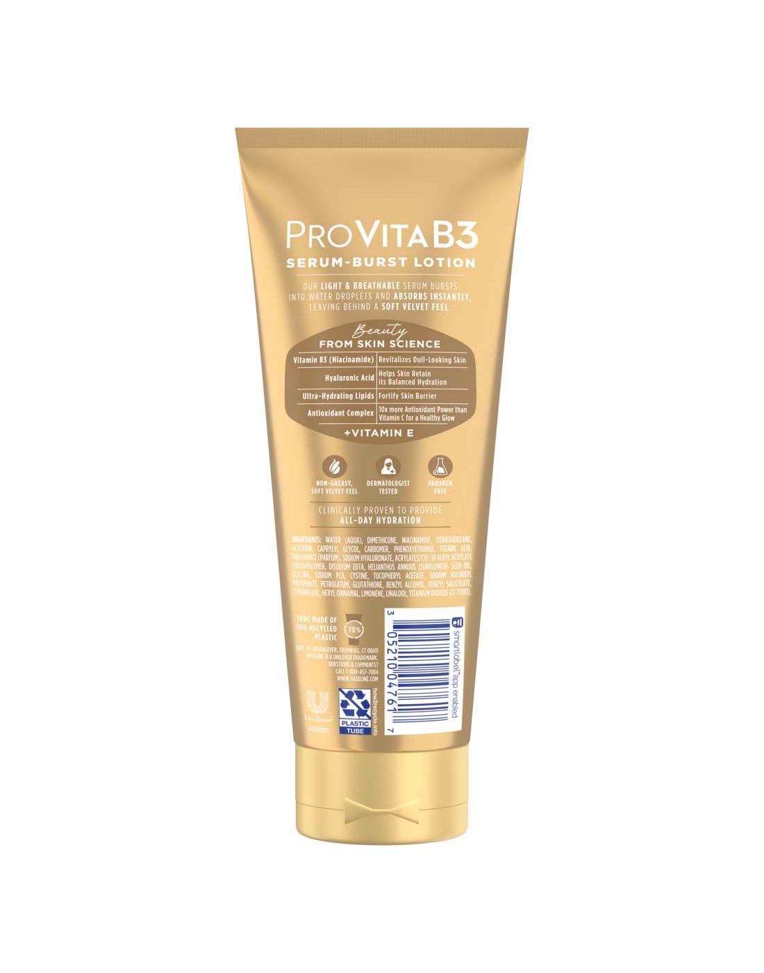 Vaseline ProVita B3 Serum-Burst Luminous Glow Lotion; image 6 of 6