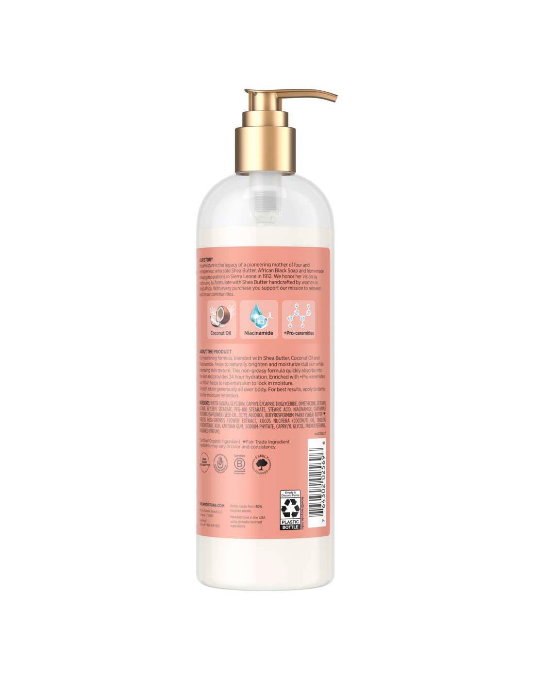 Shea Moisture Illuminating Body Lotion - Coconut & Hibiscus; image 7 of 8