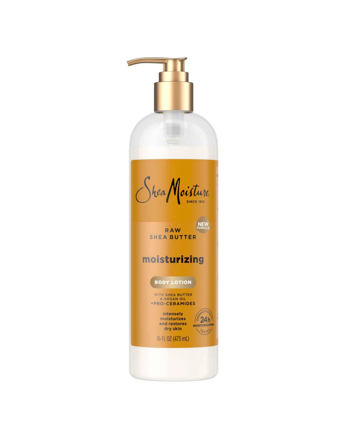 Shea Moisture Raw Shea Butter Moisturizing Body Lotion; image 1 of 3