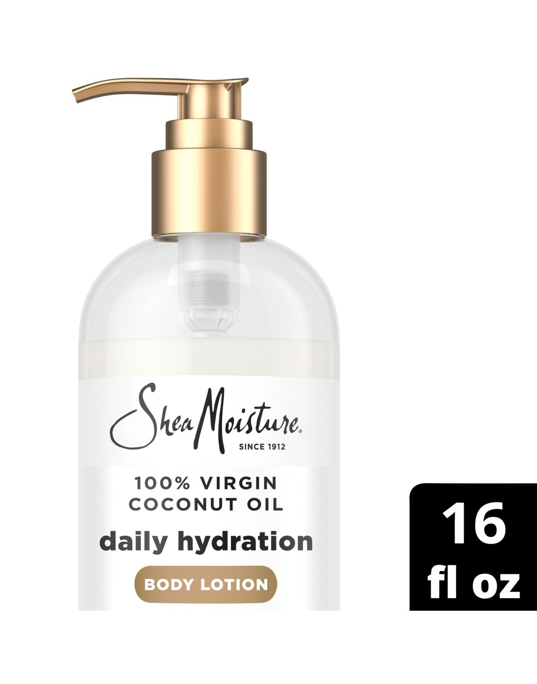 Shea Moisture 100% Virgin Coconut Oil Daily Hydration Body Lotion; image 4 of 6