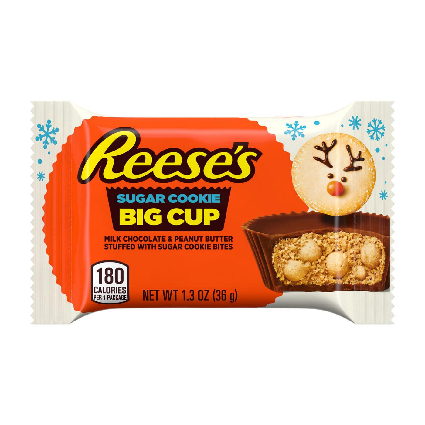 Reese's Sugar Cookie Big Cup Christmas Candy; image 1 of 7