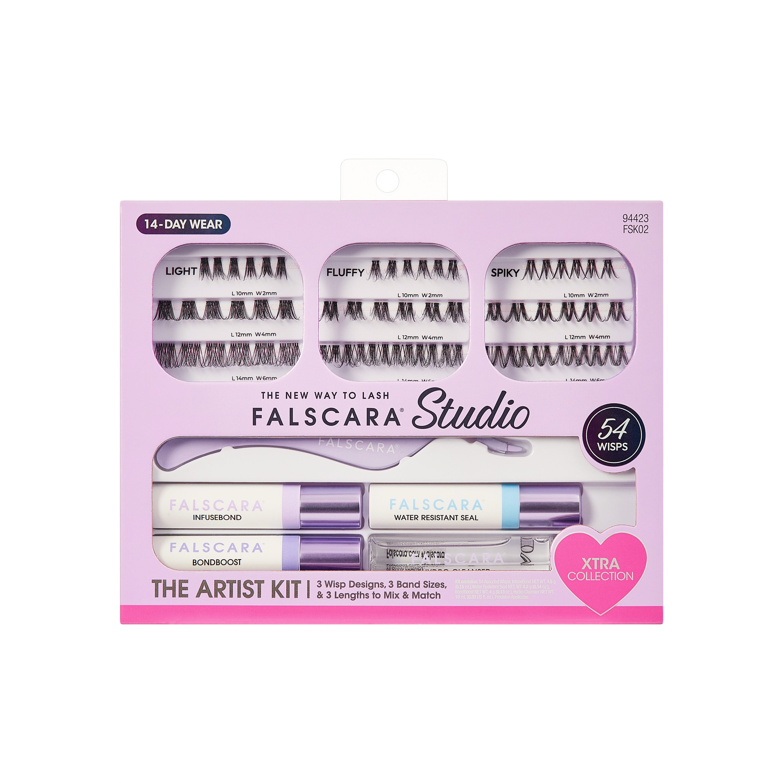 KISS Falscara Studio Lashes The Artist Kit - Xtra Collection