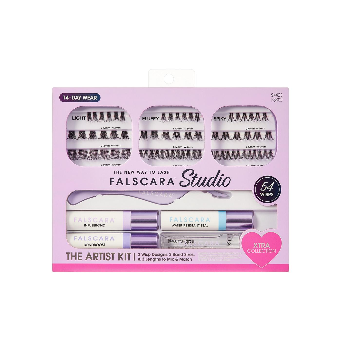 KISS Falscara Studio Lashes The Artist Kit - Xtra Collection