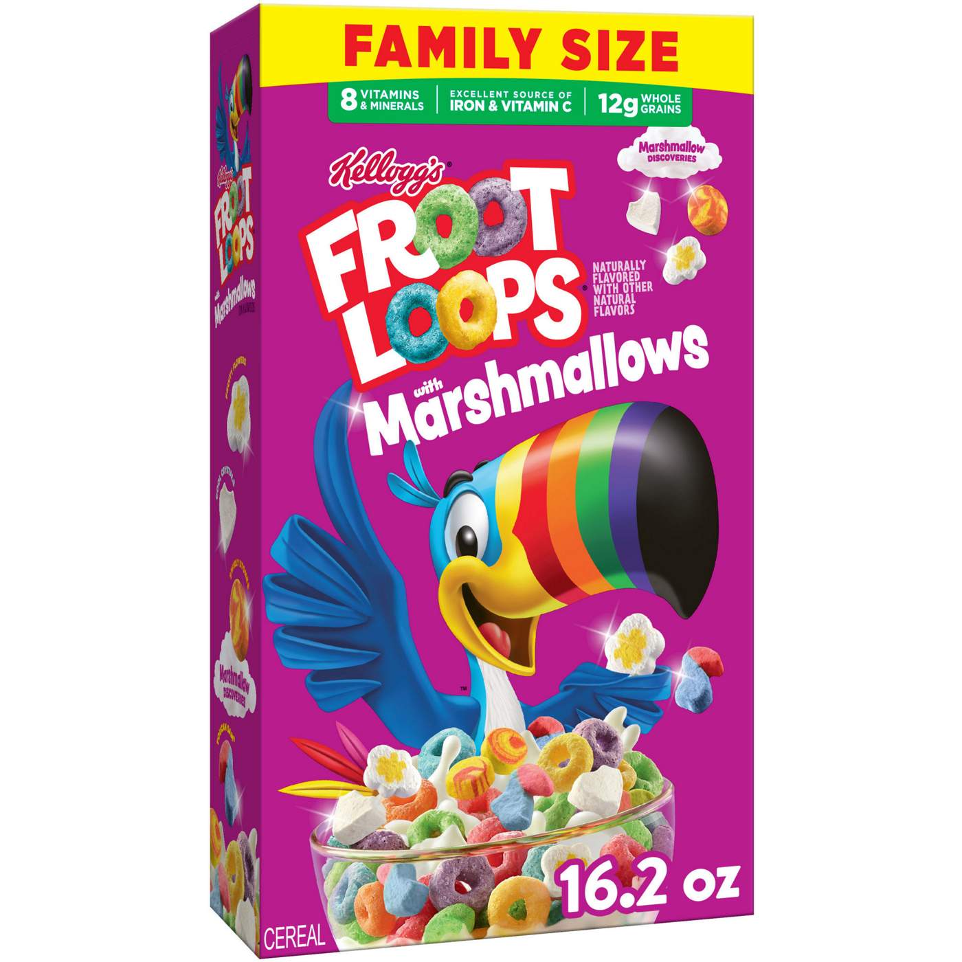 Kellogg's Froot Loops Original with Marshmallows Cereal; image 3 of 8
