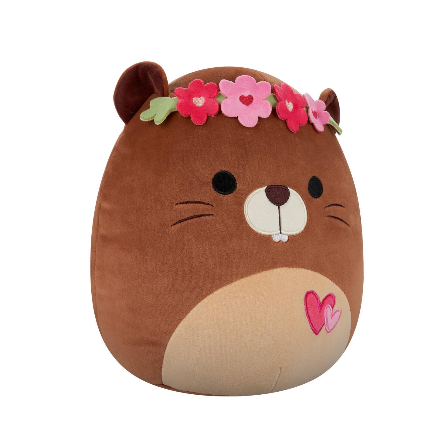 Squishmallows Beaver Valentine's Plush; image 2 of 3