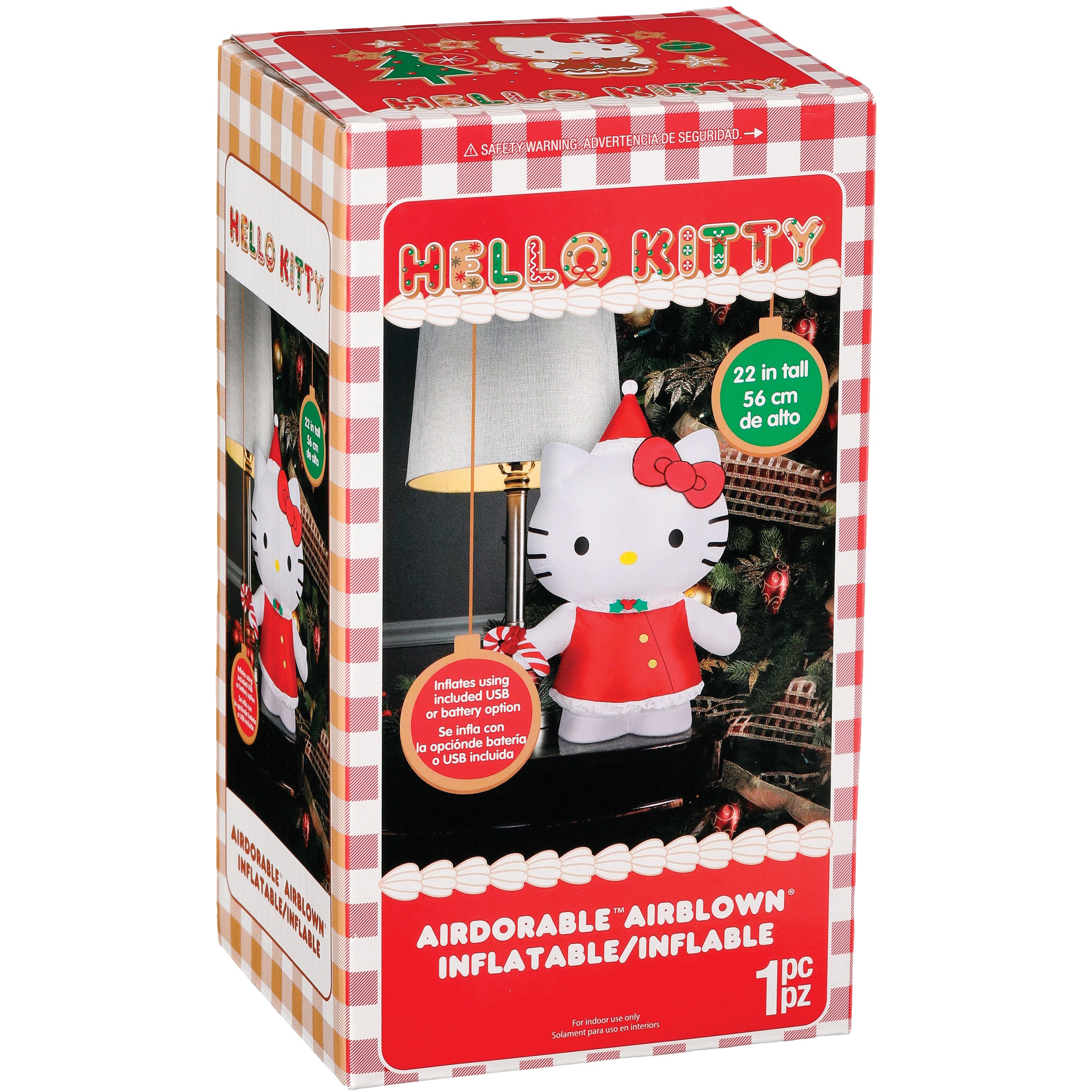 Gemmy Hello Kitty Airdorable Airblown Christmas Inflatable - Shop ...