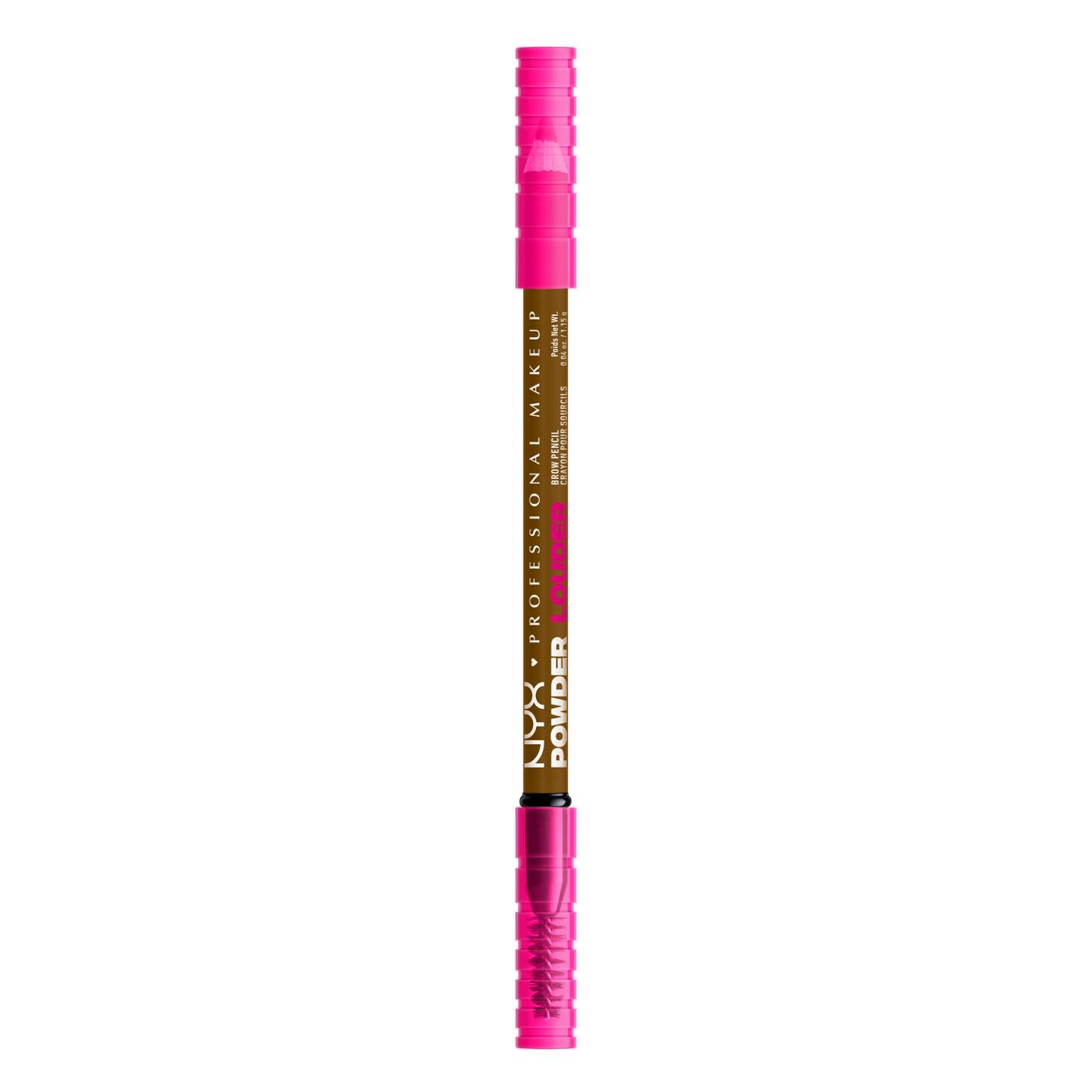 NYX Powder Louder Brow Pencil - Blonde; image 1 of 5