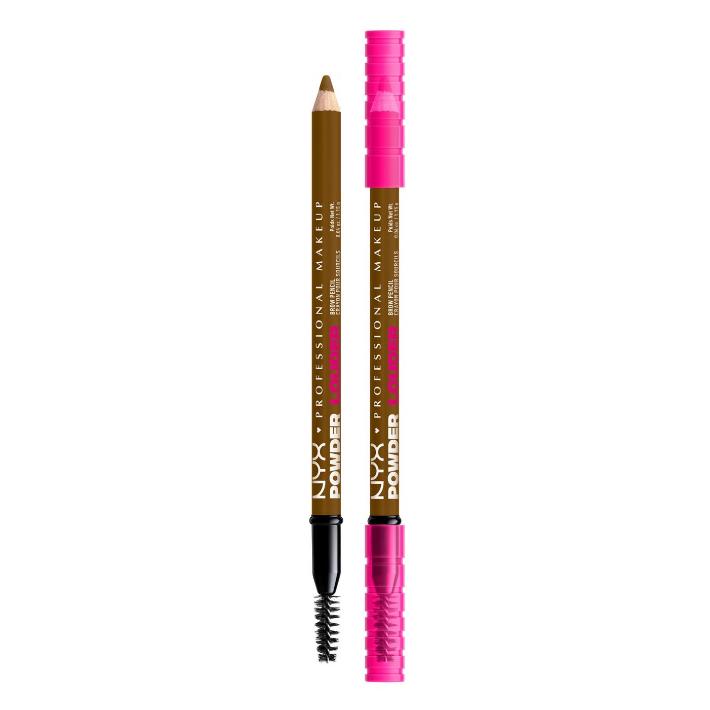 NYX Powder Louder Brow Pencil - Blonde; image 5 of 5