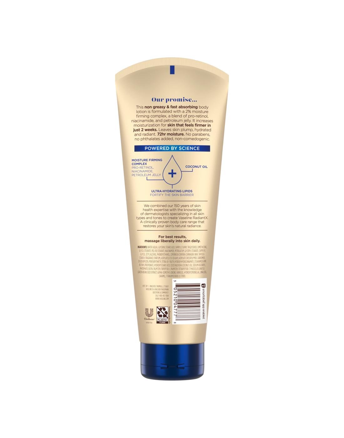 Vaseline Radiant Firm & Restore Nourishing Body Lotion; image 6 of 6