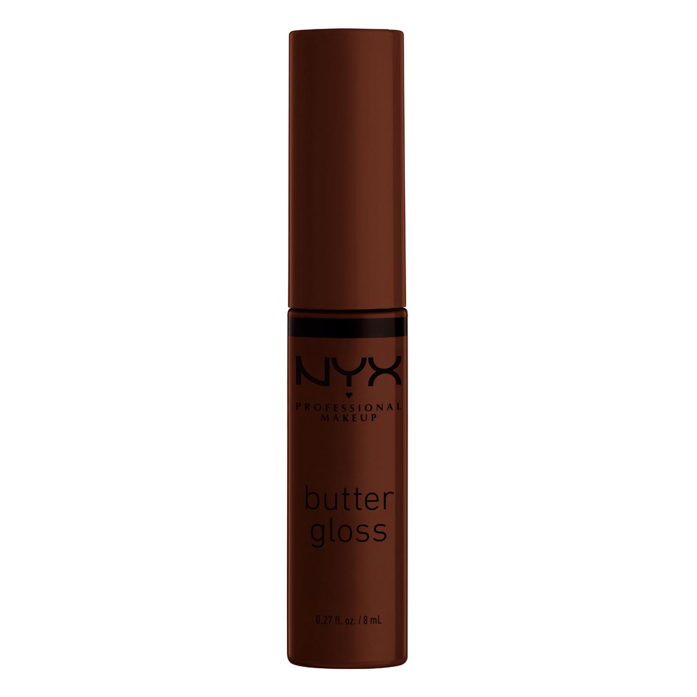 NYX Butter Lip Gloss - Brownie Drip; image 2 of 3