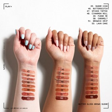 NYX Butter Lip Gloss - Brownie Drip