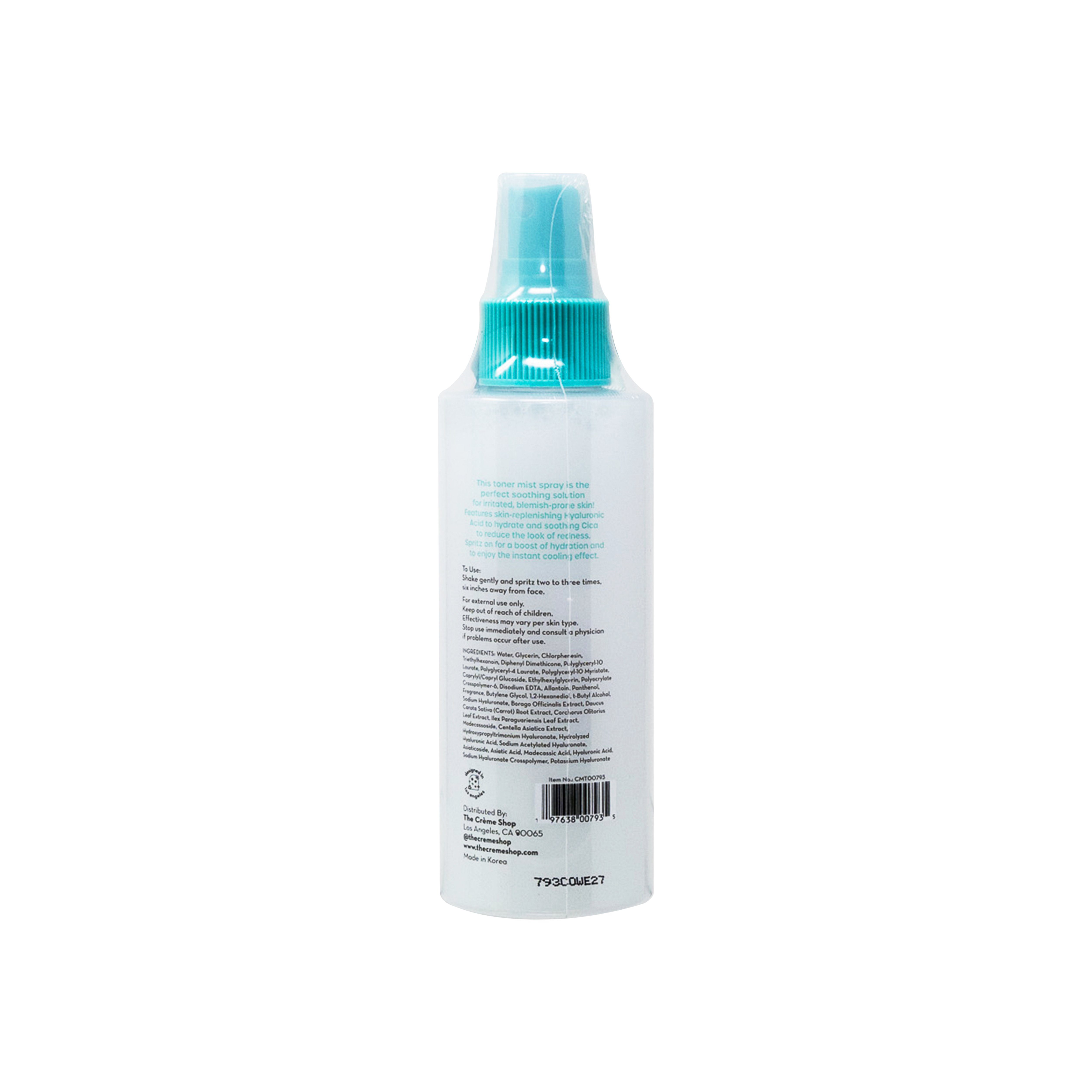 The Creme Shop Cica-Mend Hydro-Cooling Toner Mist - Shop