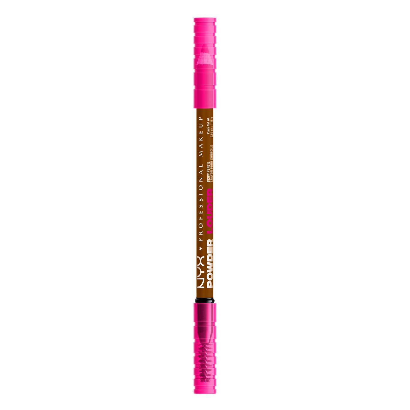 NYX Powder Louder Brow Pencil - Auburn; image 1 of 5