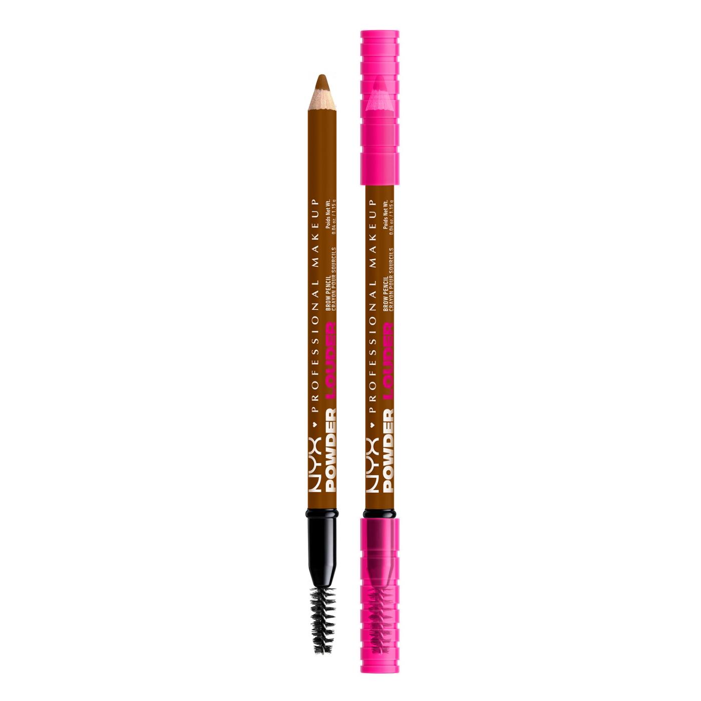 NYX Powder Louder Brow Pencil - Auburn; image 5 of 5