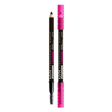 NYX Powder Louder Brow Pencil - Black