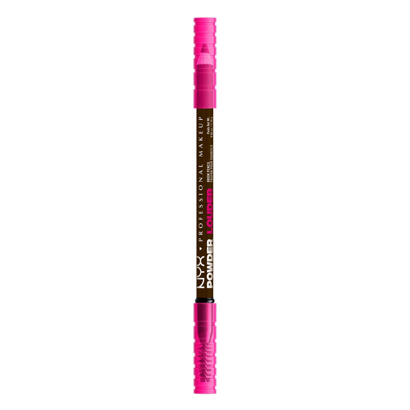 NYX Powder Louder Brow Pencil - Ash Brown; image 1 of 5