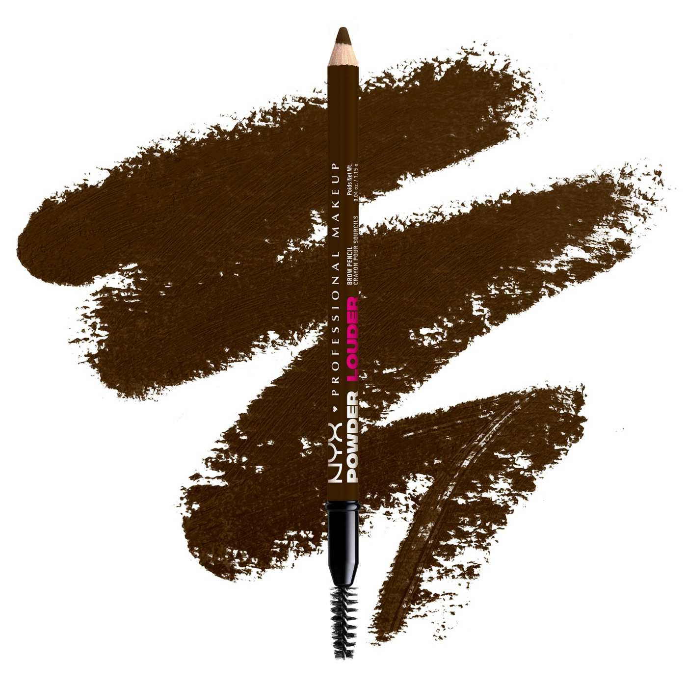 NYX Powder Louder Brow Pencil - Ash Brown; image 3 of 5