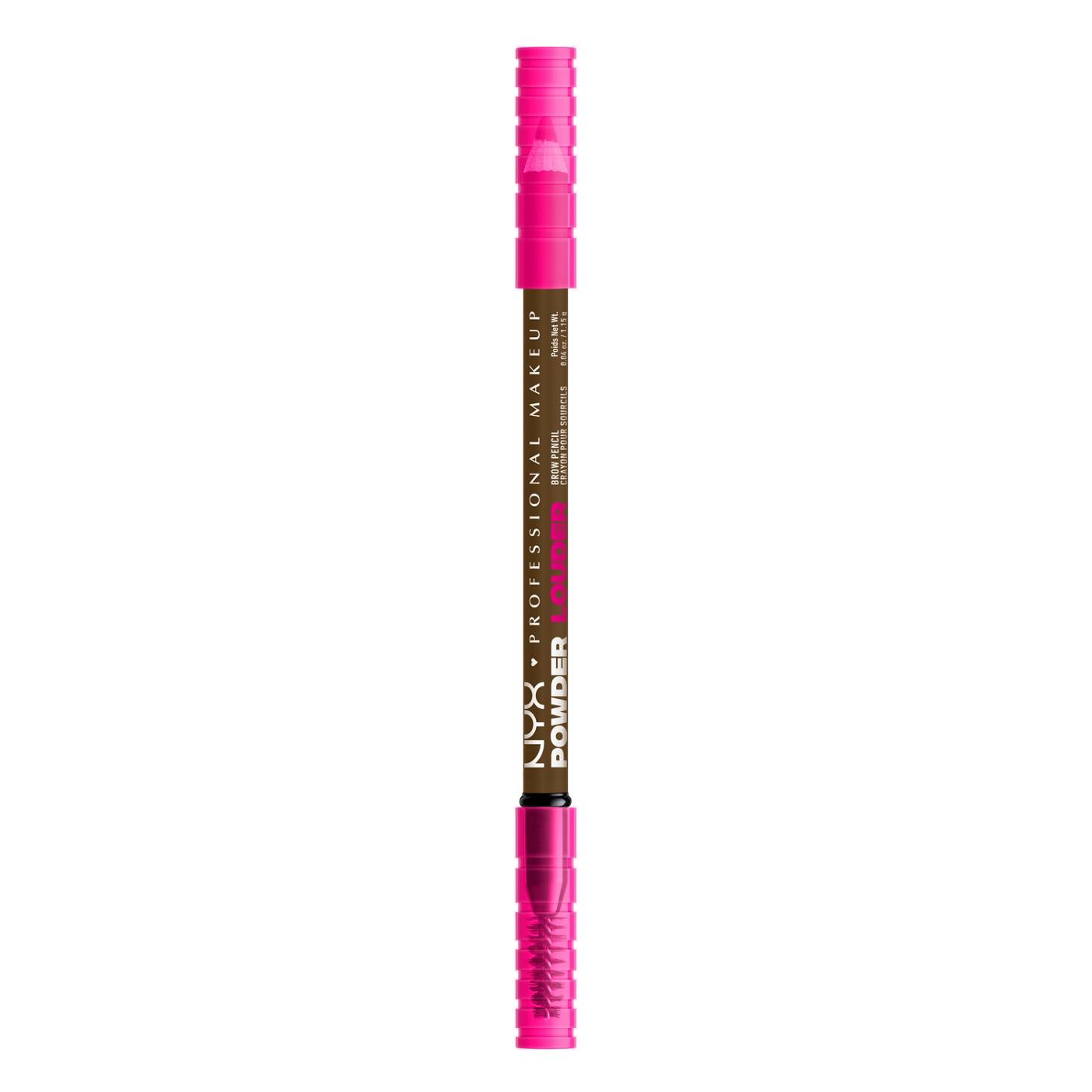 NYX Powder Louder Brow Pencil - Soft Brown; image 1 of 5