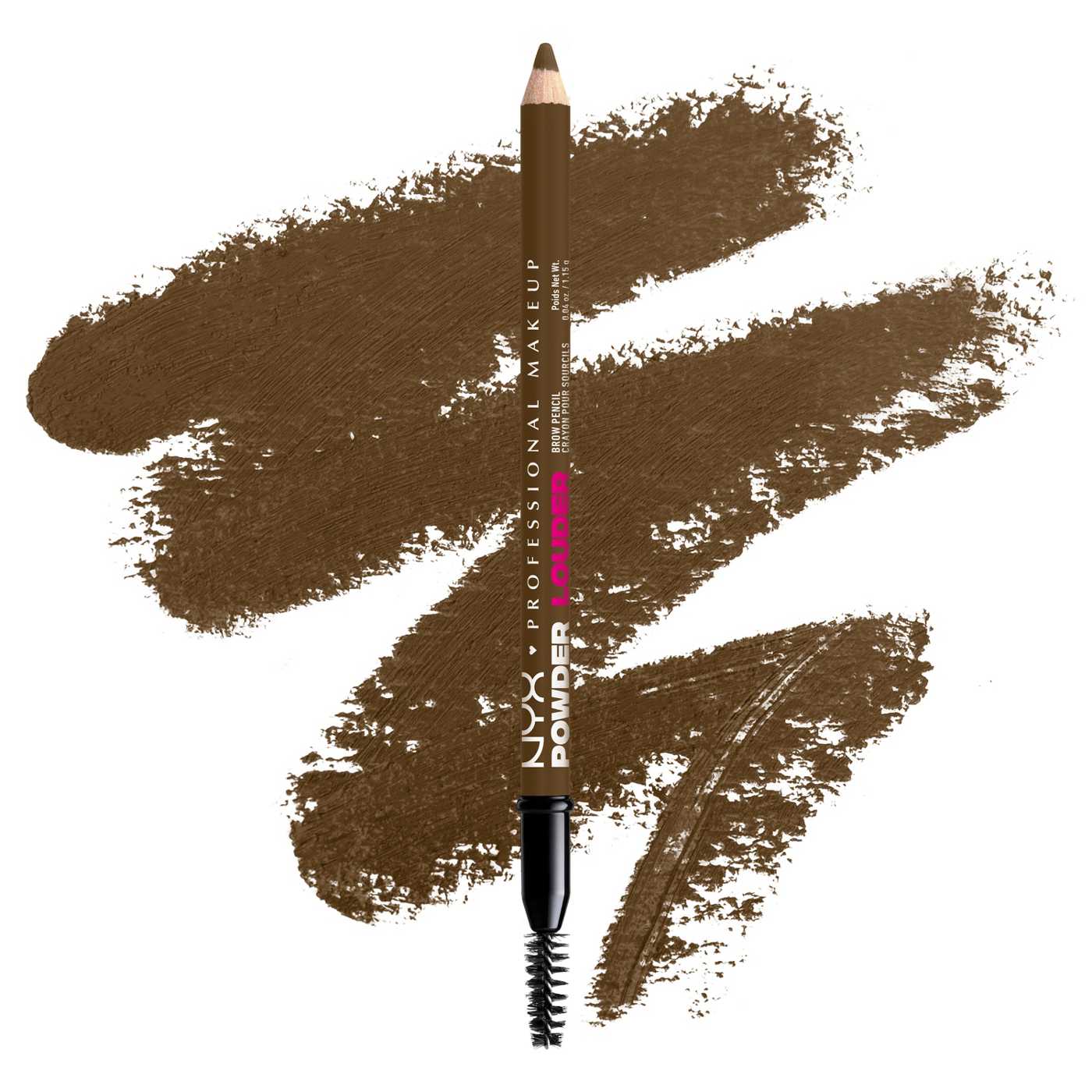 NYX Powder Louder Brow Pencil - Soft Brown; image 3 of 5